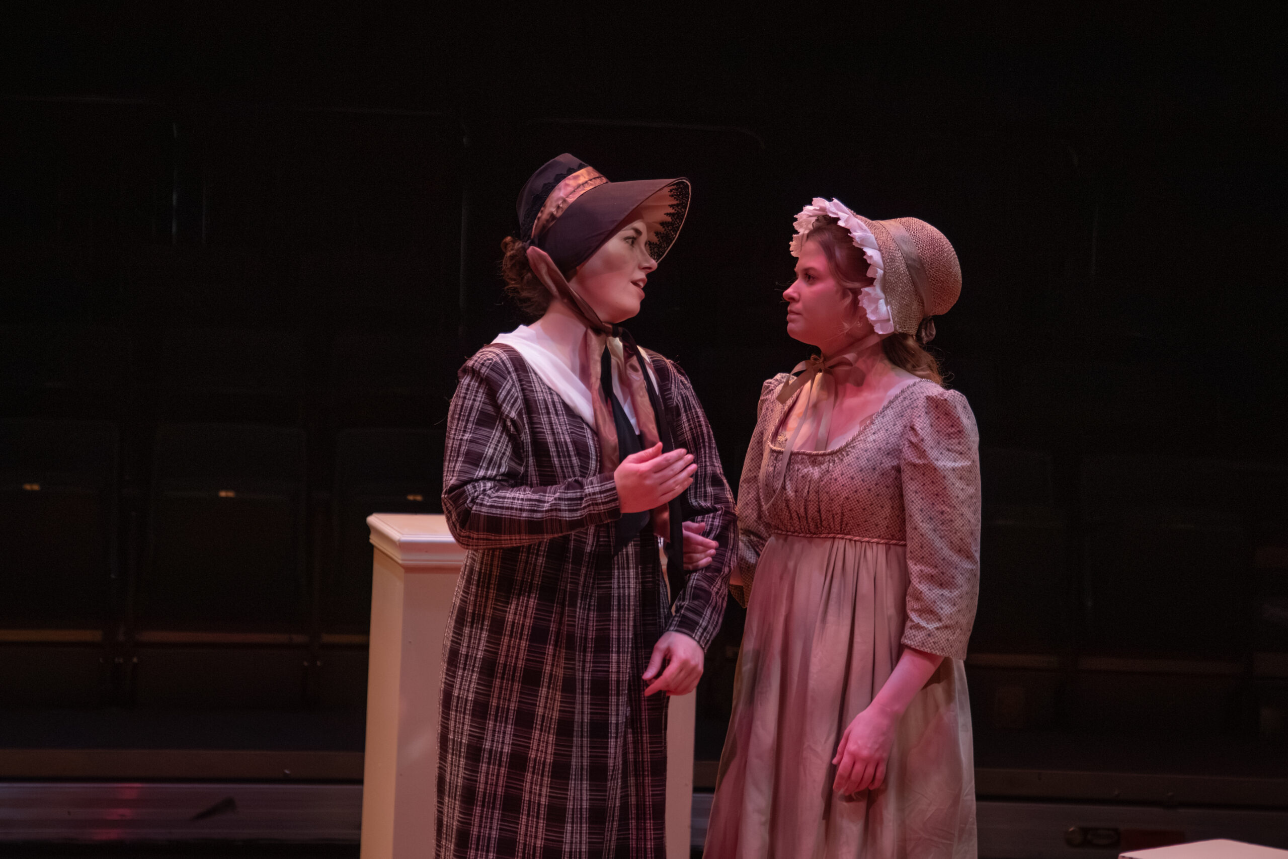 Northwest Florida State College arts students working or performing at Mattie Kelly Arts Center